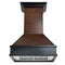 36" Ducted Wooden Wall Mount Range Hood and Hamilton - 36 inch