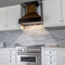 36" Ducted Wooden Wall Mount Range Hood and Hamilton - 36 inch