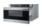 MIDEA MMB12S2AS Midea 23.87-in 1.2-cu ft Electronic 1000-Watt Microwave Drawer (Stainless Steel)