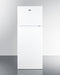 SUMMIT FF1091WIM 24" Wide Top Mount Refrigerator-freezer With Icemaker