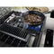 KITCHENAID KSDG950ESS 30-Inch 4-Burner Dual Fuel Downdraft Slide-In Range - Stainless Steel