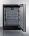 SUMMIT ASDS2413IF 24" Wide Built-in All-refrigerator, ADA Compliant (panel Not Included)