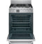 HAIER QGAS740RMSS 24" 2.9 Cu. Ft. Gas Free-Standing Range with Convection and Modular Backguard