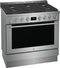 ELECTROLUX ECFG3668AS Electrolux 36" Front Control Freestanding Gas Range