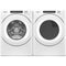Whirlpool WFW560CHW 27 Inch Front Load Washer & Whirlpool WHD560CHW 27 Inch Ventless Electric Dryer