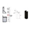61" Wooden Chimney Extension for Ceilings up to 12.5 ft.