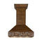 Wooden Wall Mount Range Hood - Includes Motor - 48 inch