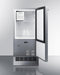 SUMMIT BIM271OS 25 Lb. Drain-free Outdoor Icemaker