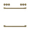 CAFE CXFCGHKPMCG Café(TM) Handle Kit - Range Brushed Brass