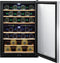 FRIGIDAIRE FRWW4543AS Frigidaire 45 Bottle Two-Zone Wine Cooler