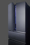 SUMMIT FDRD152PL 27.5" Wide French Door Refrigerator-freezer