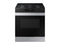 Samsung BESPOKE NSG6DG8100SR 30 Inch Smart Slide-In Gas Range with 5 Sealed Burners, 6.0 cu. ft. Capacity, Precision Knobs, Glass Touch Controls, 17K BTU Power Burner, Storage Drawer, Self-Clean, Sabbath Mode, and ADA Compliant: Stainless Steel