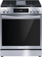 FRIGIDAIRE GCFG3060BF Frigidaire Gallery 30" Front Control Gas Range with Total Convection