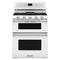 KITCHENAID KFGD500EWH 30-Inch 5 Burner Gas Double Oven Convection Range - White