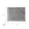 Genuine Replacement Charcoal Filter for Ductless Range Hoods, 8-3/4" x 10-1/2", Fits Select Models