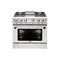 CAPITAL MCR364G Precision 36" Gas Manual Clean Range