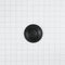 Disposer Splash Guard, Black-colored, 3 1/4" Diameter X 1/25" Height
