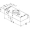 24Inch UnderCabinet Range Hood and Damper,