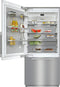 MIELE KF2912SF KF 2912 SF - MasterCool(TM) fridge-freezer For high-end design and technology on a large scale.