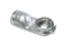 4.5" Silver Dryer Exhaust Wall Elbow with 90-degree offset, snap-lock fittings, and rotating collars.