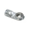 4.5" Silver Dryer Exhaust Wall Elbow with 90-degree offset, snap-lock fittings, and rotating collars.