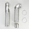 18"-29" Dryer Telescoping Vent Periscope for 2.5" clearance, with 1 male snap-lock fitting and 1 draw-band collar