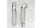 18"-29" Dryer Telescoping Vent Periscope for 2.5" clearance, with 1 male snap-lock fitting and 1 draw-band collar