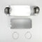 29"-50" Dryer Telescoping Vent Periscope for 2.5" clearance, with 1 male snap-lock fitting and 1 draw-band collar