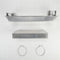 29"-50" Dryer Telescoping Vent Periscope for 2.5" clearance, with 1 male snap-lock fitting and 1 draw-band collar