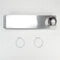 0"-18" Dryer Telescoping Vent Periscope for 2.5" clearance, with 1 male snap-lock fitting, draw-band collar & 2 clamps.