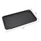 Range/cooktop Griddle Non-stick Cast Aluminum - Black For All 2-burner Cooking Surfaces Except Induction (1-in H X 19 1/2-in W X 11-in D)