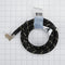 6' Dishwasher Water Supply Hose Kit 3/8" Brass Fitting, 3/8' NPT Male x 3/8" Male Compression & 90 degree Elbow