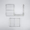 24" L X 15 3/4" D Split Oven Rack, Half-shelf Design, With 11 1/4" L X 14" D Removable Rack Section