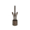 Indulge Contemporary Hot/Cool Faucet (F-HC1100-Mocha Bronze)