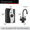 HC250MBLK-SS, 750W/115V