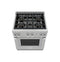 THERMADOR PRG304WH Gas Professional Range 30'' Pro Harmony(R) Standard Depth Stainless Steel PRG304WH