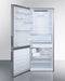 SUMMIT FFBF279SSXIMLHD 28" Wide Bottom Freezer Refrigerator