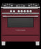 FISHER & PAYKEL OR36SCG4R1 Gas Range, 36", 5 Burners