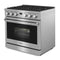 Thor Kitchen ARG36THOR 36 Inch Freestanding Professional Gas Range with 6 Sealed Burners, 6 cu. ft. Natural Gas