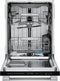 FRIGIDAIRE PDSH4816AF Frigidaire Professional 24" Stainless Steel Tub Built-In Dishwasher with CleanBoost(TM)