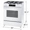 FRIGIDAIRE FCFG3062AW Frigidaire 30" Front Control Gas Range with Quick Boil