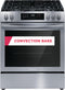 FRIGIDAIRE FCFG3083AS Frigidaire 30" Front Control Gas Range with Convection Bake