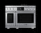 DACOR DOP48T963DS 48" Dual-Fuel Range, Silver Stainless, Natural Gas/Liquid Propane