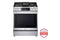 LG LSGS6338F LG STUDIO 6.3 cu. ft. InstaView(R) Gas Slide-in Range with ProBake Convection(R) and Air Fry