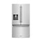 ZLINE KITCHEN AND BATH RSMW36 ZLINE 36 in. 28.9 cu. ft. Standard-Depth French Door External Water Dispenser Refrigerator with Dual Ice Maker in Fingerprint Resistant Stainless Steel (RSM-W-36)