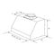 30 In. Convertible Vent Under Cabinet Range Hood In Stainless Steel