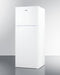 SUMMIT FF1091WIM 24" Wide Top Mount Refrigerator-freezer With Icemaker