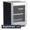 MARVEL MPRE424SG81A 24 Inch Marvel Professional Refrigerator With Brightshield with Door Style - Stainless Steel Frame Glass