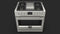 FULGOR MILANO F6PDF364GS1 36 DUAL FUEL PRO RANGE WITH GRIDDLE