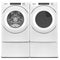 Whirlpool WFW560CHW 27 Inch Front Load Washer & Whirlpool WGD560LHW 27 Inch Gas Dryer with Whirlpool XHP1000XW 10 Inch Pedestal White